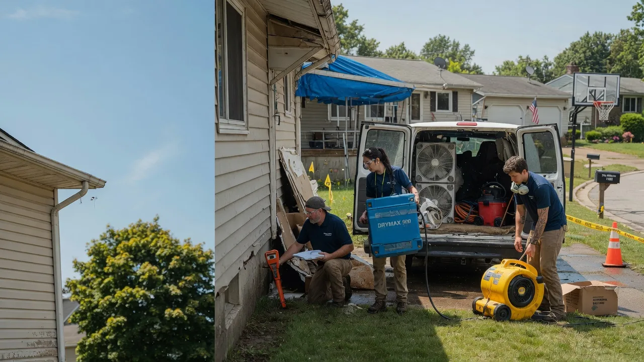 Ceiling Leak Cleanup in Cloquet, MN near me